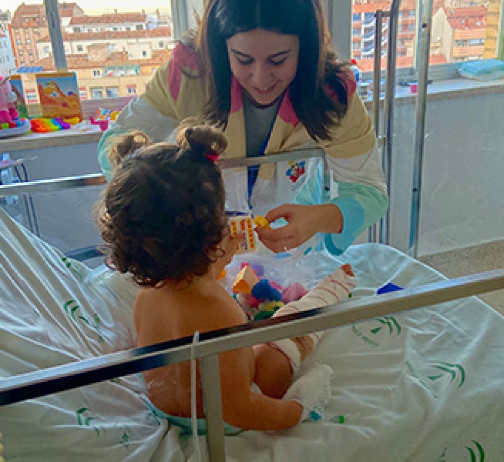 Apoyar a niños hospitalizados con la Fundacion Espadafor